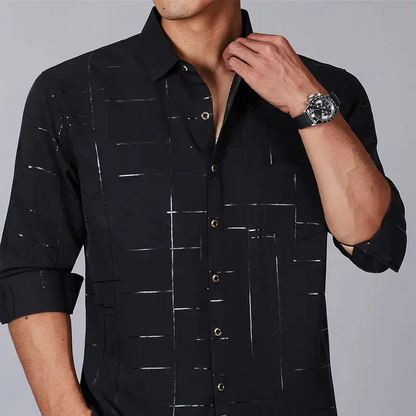 Chemise à manches longues en soie glacée + CADEAUX GRATUITS
