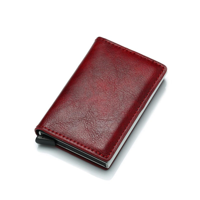 Portefeuille antivol en carbone