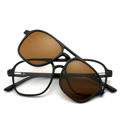 Lunettes 6 en 1 modernes et décontractées