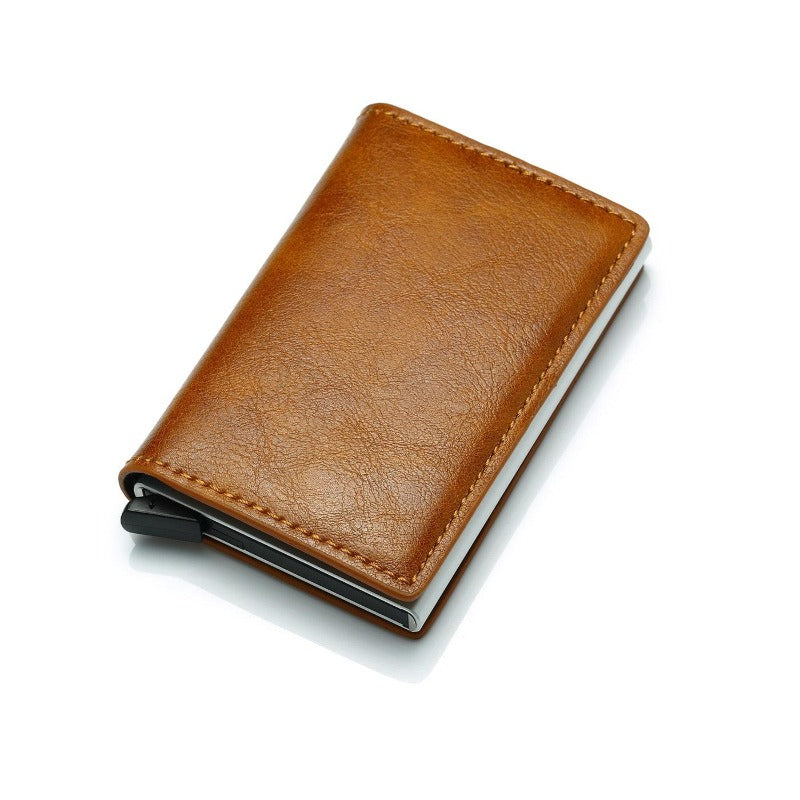 Portefeuille antivol en carbone