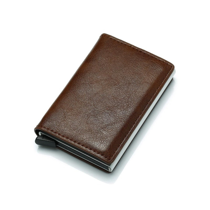 Portefeuille antivol en carbone