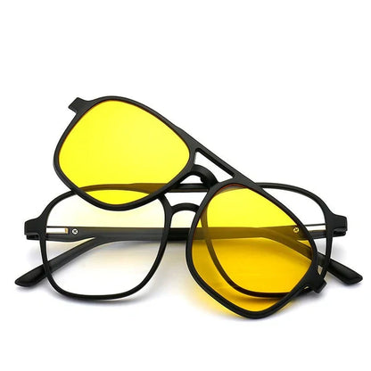 Lunettes 6 en 1 modernes et décontractées