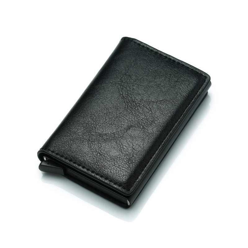 Portefeuille antivol en carbone