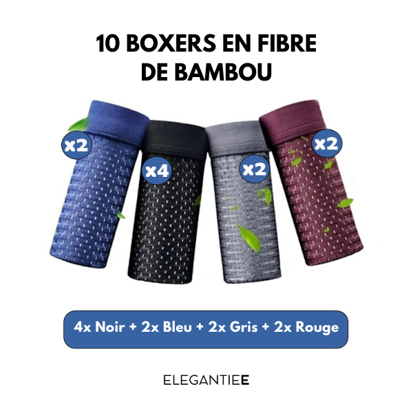 Boxers En Fibre de Bambou