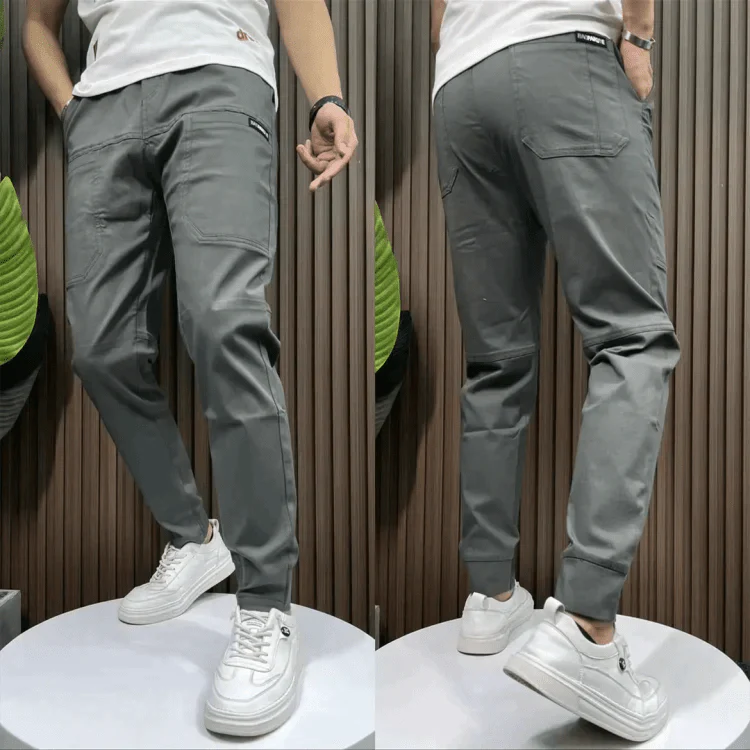 Pantalon cargo élastiqué Premier