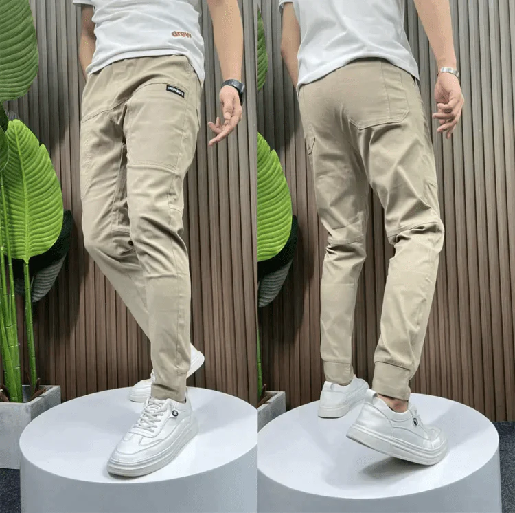 Pantalon cargo élastiqué Premier