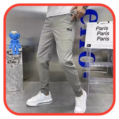 Pantalon cargo élastiqué Premier