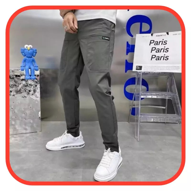 Pantalon cargo élastiqué Premier