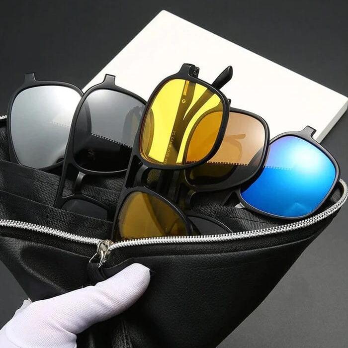 Lunettes 6 en 1 modernes et décontractées