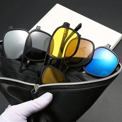 Lunettes 6 en 1 modernes et décontractées